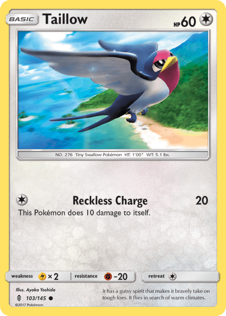 Taillow (103) — Guardians Rising