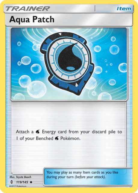 Aqua Patch (Staff Stamp) (119) — Guardians Rising