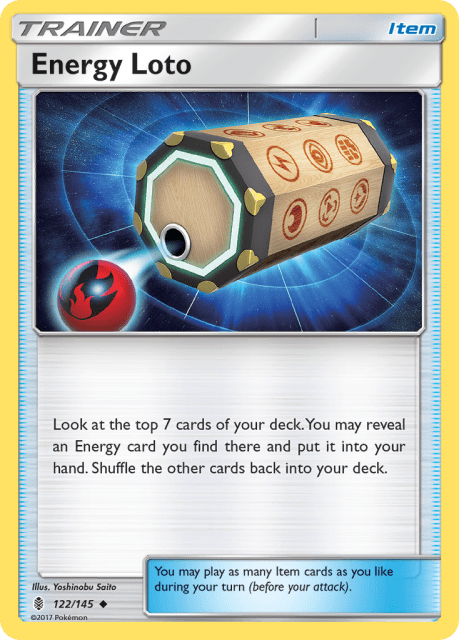 Energy Loto (Reverse Holofoil) (122) — Guardians Rising