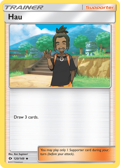 Hau (Pikachu Stamp54) (120) — Sun & Moon
