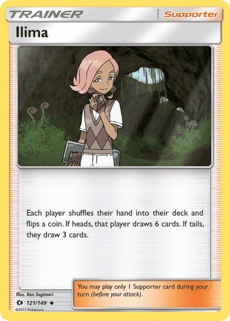 Ilima (Reverse Holofoil) (121) — Sun & Moon