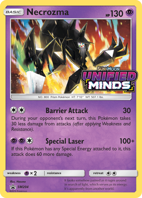 Necrozma (Holofoil) (SM204) — SM Black Star Promos