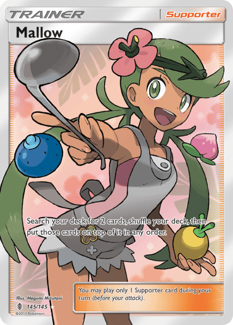 Mallow (Holofoil) (145) — Guardians Rising