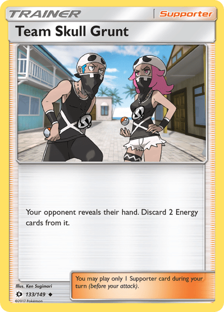 Team Skull Grunt (Reverse Holofoil) (133) — Sun & Moon