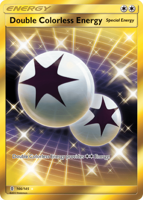 Double Colorless Energy (Holofoil) (166) — Guardians Rising