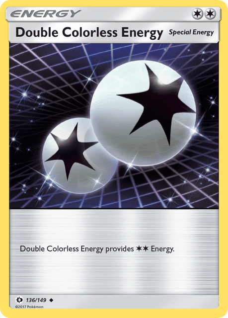 Double Colorless Energy (Zachary Bokhari) (136) — Sun & Moon