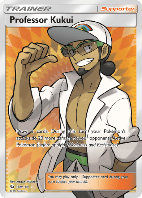 Professor Kukui (Holofoil) (148) — Sun & Moon