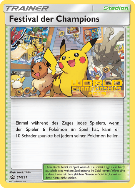 Champions Festival (Champion Stamp) (SM231) — SM Black Star Promos