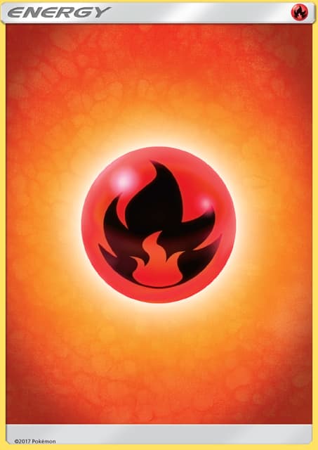 Fire Energy (Reverse Holofoil) (165) — Sun & Moon