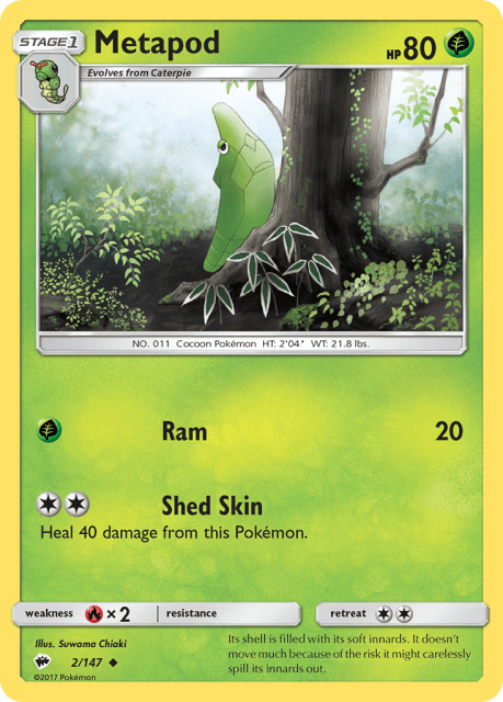 Metapod (2) — Burning Shadows