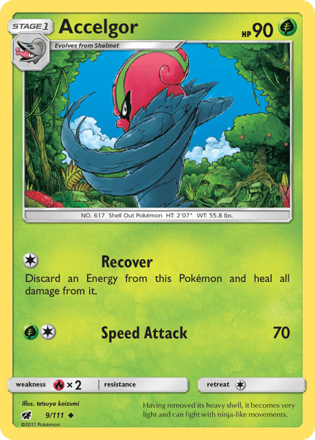 Accelgor (9) — Crimson Invasion