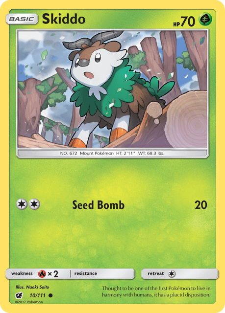 Skiddo (10) — Crimson Invasion