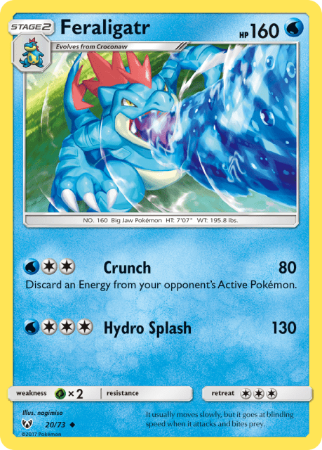Feraligatr (20) — Shining Legends
