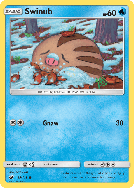 Swinub (19) — Crimson Invasion