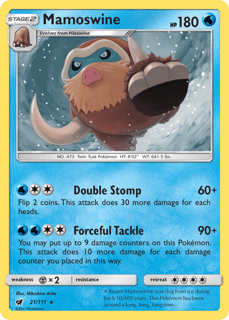 Mamoswine (21) — Crimson Invasion
