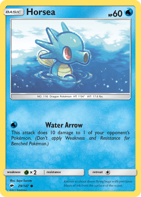 Horsea (29) — Burning Shadows