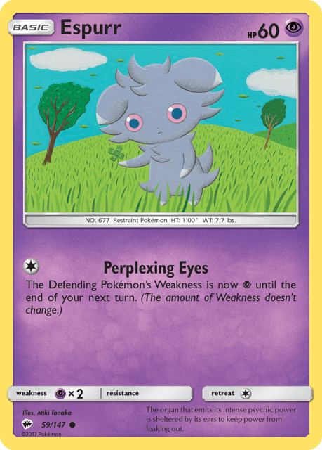 Espurr (59) — Burning Shadows