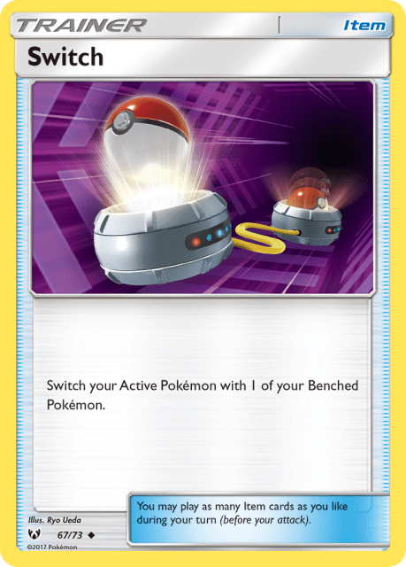 Switch (Reverse Holofoil) (67) — Shining Legends