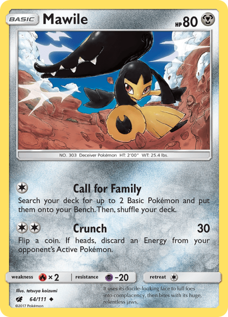 Mawile (64) — Crimson Invasion