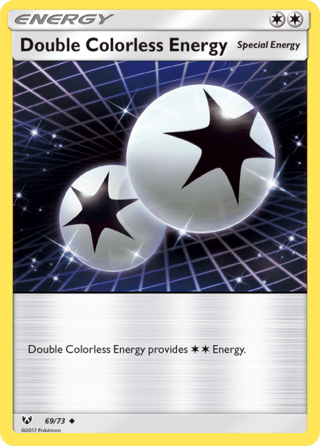 Double Colorless Energy (Reverse Holofoil) (69) — Shining Legends