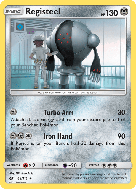 Registeel (League Stamp) (68) — Crimson Invasion