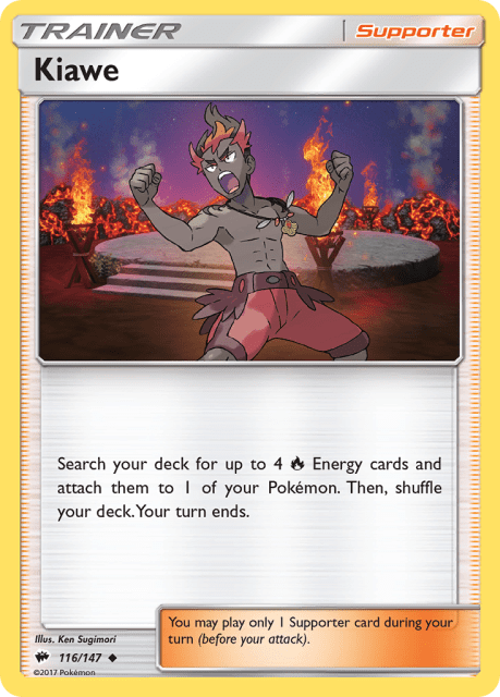 Kiawe (Reverse Holofoil) (116) — Burning Shadows