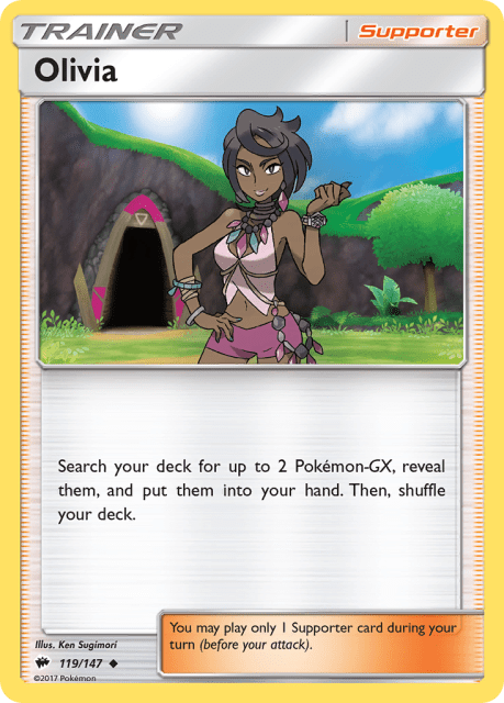 Olivia (119) — Burning Shadows