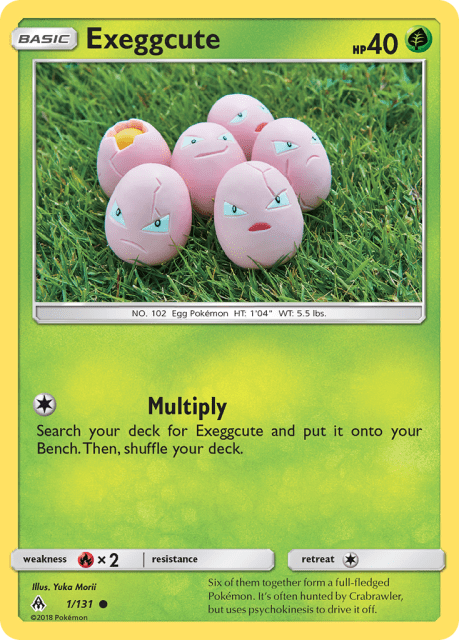 Exeggcute (1) — Forbidden Light