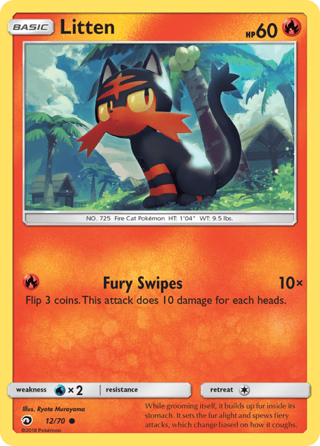 Litten (12) — Dragon Majesty