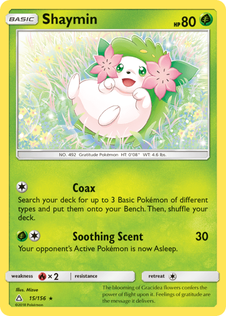 Shaymin (Holofoil) (15) — Ultra Prism