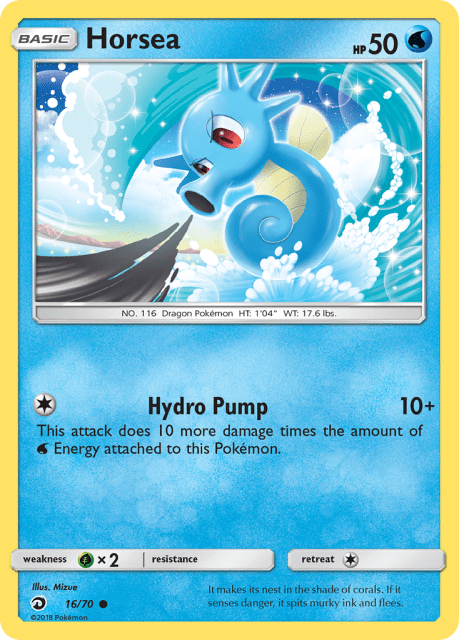 Horsea (16) — Dragon Majesty