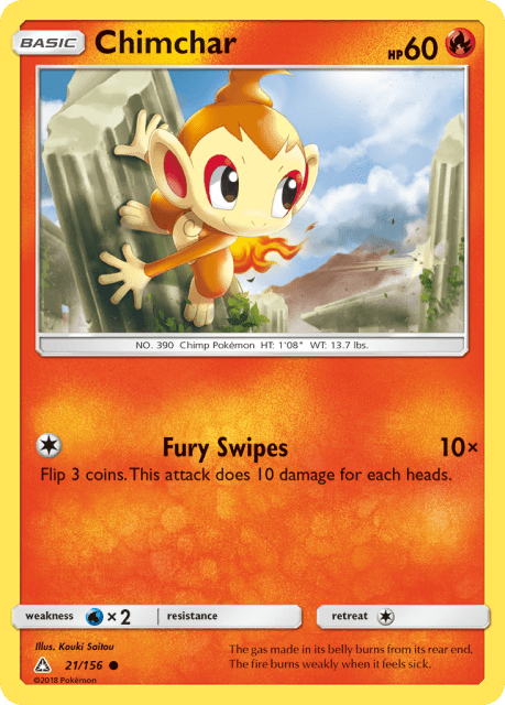 Chimchar (21) — Ultra Prism
