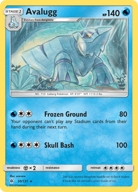 Avalugg (30) — Forbidden Light