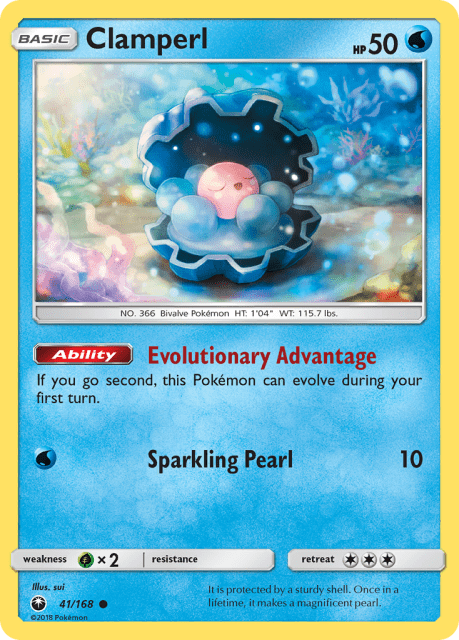 Clamperl (41) — Celestial Storm