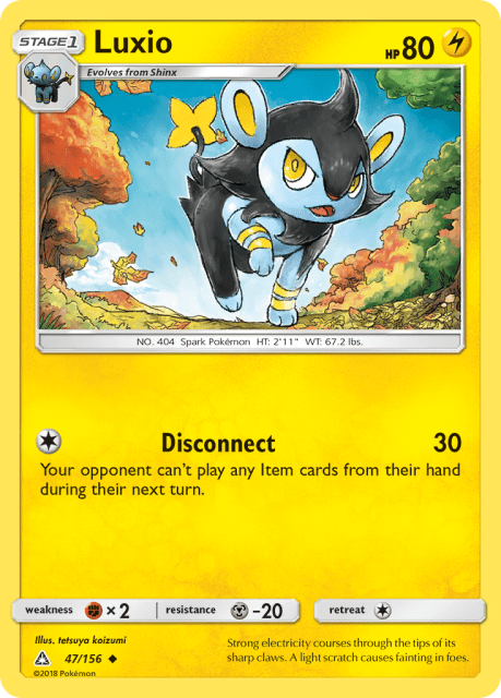 Luxio (Reverse Holofoil) (47) — Ultra Prism