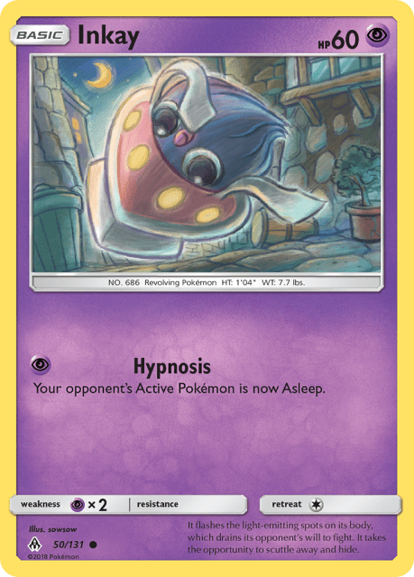 Inkay (Reverse Holofoil) (50) — Forbidden Light