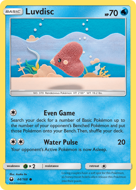 Luvdisc (Reverse Holofoil) (44) — Celestial Storm