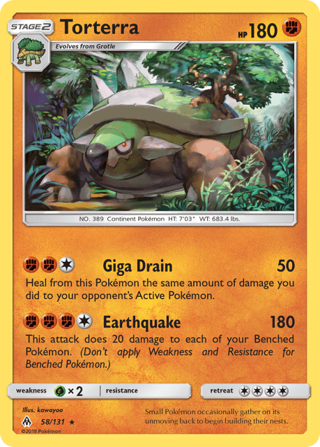 Torterra (58) — Forbidden Light