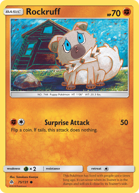 Rockruff (Naohito Inoue) (75) — Forbidden Light