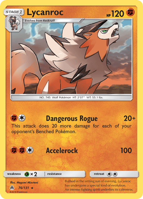 Lycanroc (76) — Forbidden Light