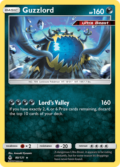 Guzzlord (League Stamp) (80) — Forbidden Light
