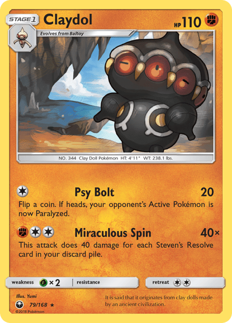 Claydol (79) — Celestial Storm