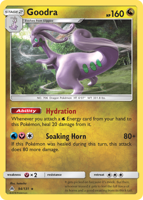 Goodra (Holofoil) (94) — Forbidden Light