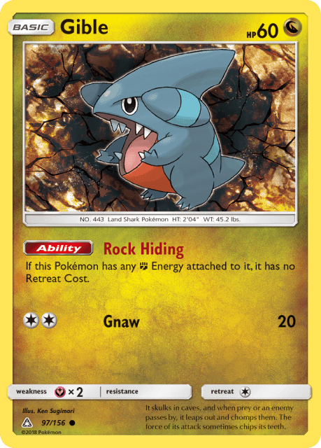 Gible (97) — Ultra Prism