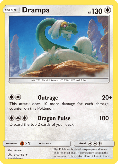 Drampa (Holofoil) (117) — Ultra Prism