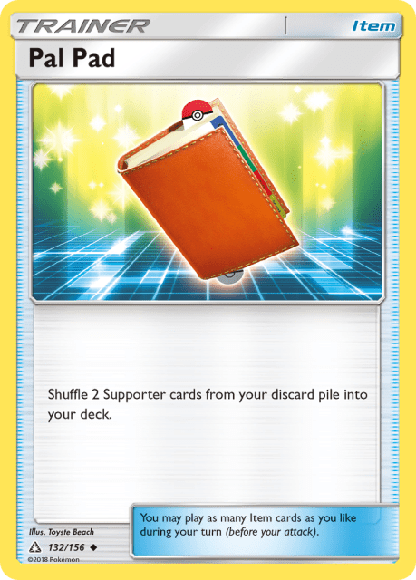 Pal Pad (Reverse Holofoil) (132) — Ultra Prism