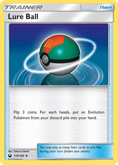 Lure Ball (Reverse Holofoil) (138) — Celestial Storm