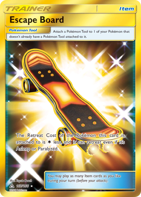 Escape Board (Holofoil) (167) — Ultra Prism
