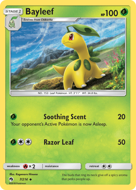 Bayleef (7) — Lost Thunder