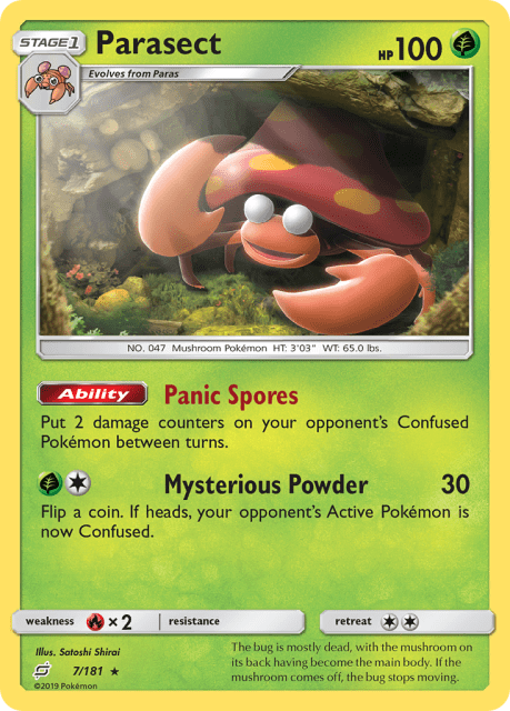 Parasect (7) — Team Up